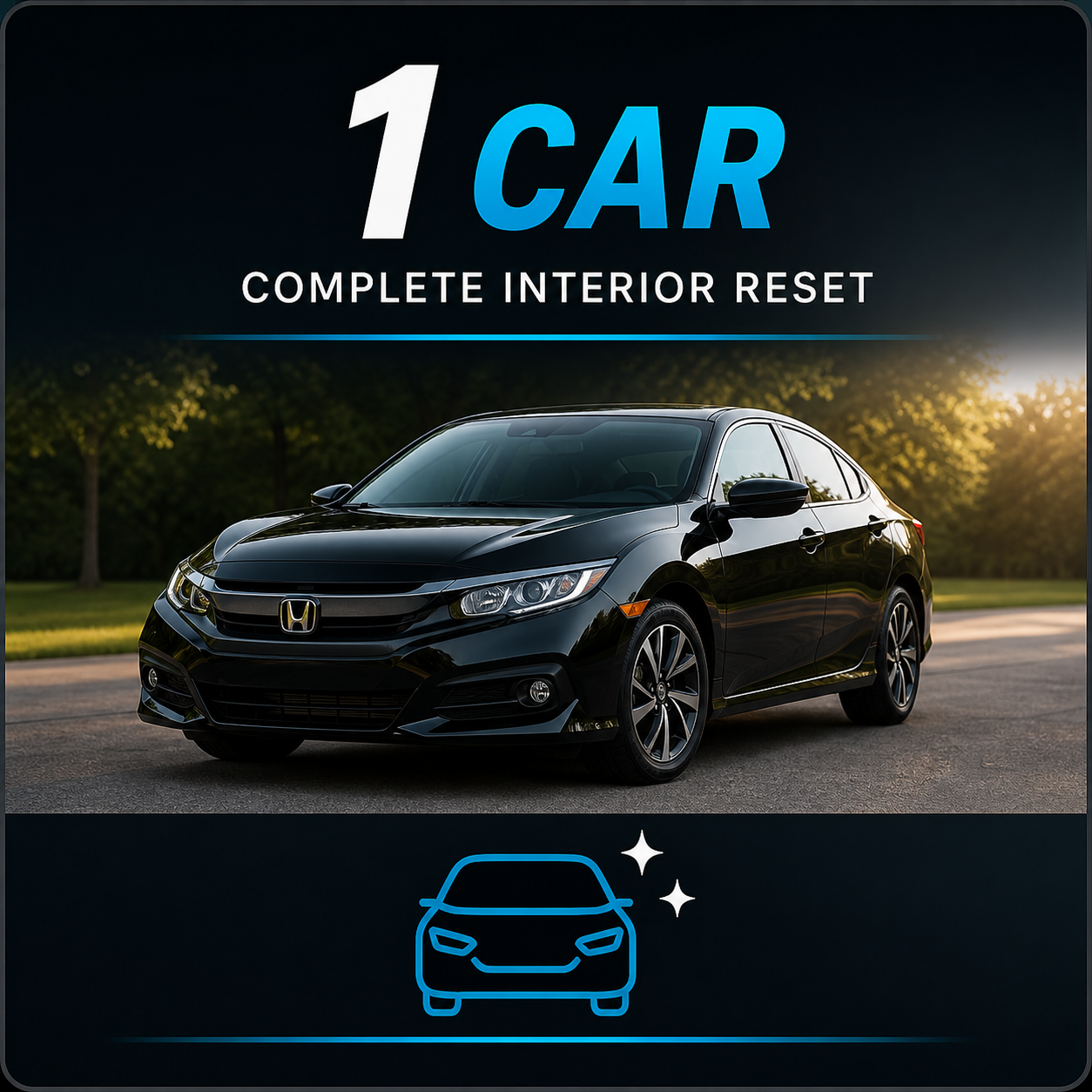Ride Reset - 1 Car (2 Cleanings / Month)